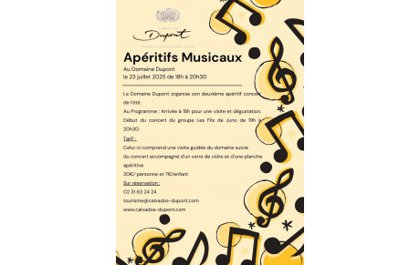 LES APÉRITIFS DE LA COUPE DUPONT LE 23 JUILLET…